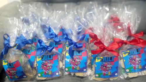 20 Unidades Del Kit De Tres Galletas Para Decorar Con Glase