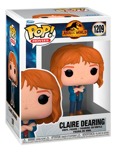 Funko Pop! Claire Dearing #1209 Jurassic World Dominion 55296