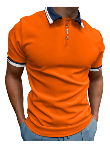 Camisa Polo Para Hombre 2 Boton Deporte Ocio