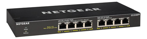 Conmutador Poe+ No Administrado De 8 Puertos Gigabit (g...