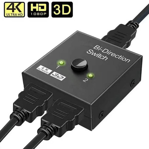 Hdmi Divisor 4k Conmutador Bidireccional Kvm Tv Ps4 Pc