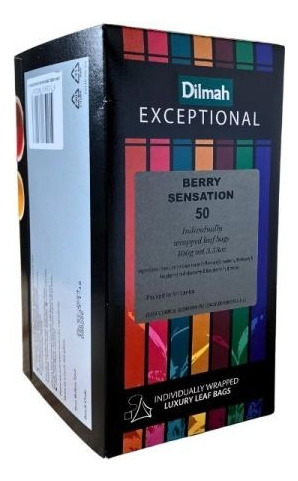 Te Dilmah Exceptional Berry Sensation X 50 Saq