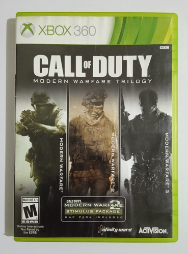 Call Of Duty Modern Wanfare Trilogy Xbox 360