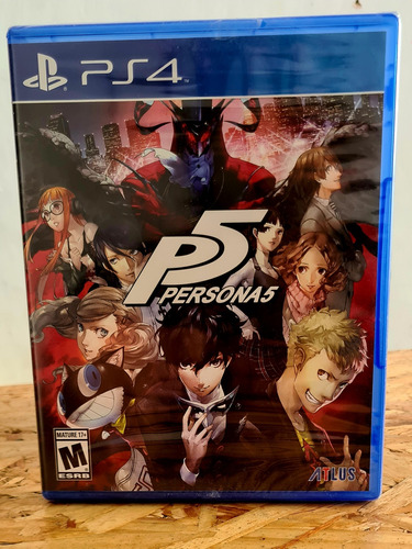 Persona 5 Primera Edicion Version Americana Ps4nuevo/sellado