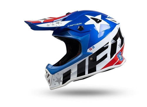 Casco Motocross  Ufo Niño Capitan Talle L