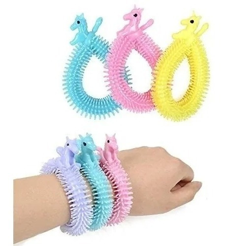 Imagen 3 de 7 de Noodles Pulsera Elastica Fidget Toy Pack X10 Squishy