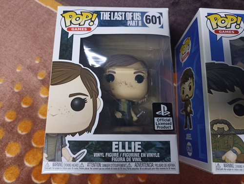 Funko Pop The Last Of Us Joel Y Ellie (Usado)