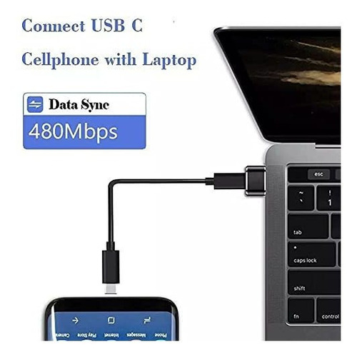 Adaptador Cable Usb Tipo Dama Convertidor Para Pc iPhone