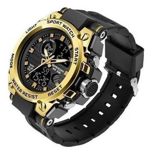 Men's Military Watch Sanda Waterproof Casual Sport