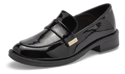 Zapato Casual Mod 1809389 Para Mujer Moramora Color Negro