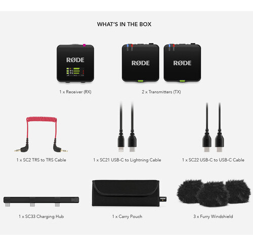 Sistema De Micrófonos Rode Wireless Go Il Gen 3 Factura !!