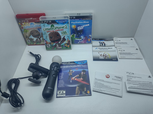 Ps Move Bundle Little Big Planet - Leia A Descrição (Usado)