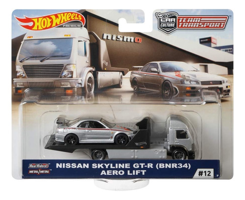 Nissan Skyline Hot Wheels Premium Car Culture Team Transport