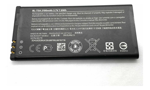 Batería Celular Microsoft Nokia Lumia 730 Bl-t5a Original