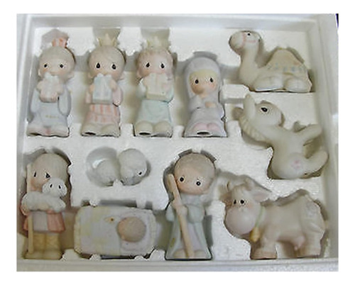 Coleccion De Cerámica Precious Moments Mini Belén E2395