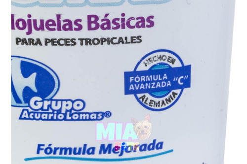 Imagen 2 de 6 de Alimento En Hojuelas Para Peces Tropicales 30g