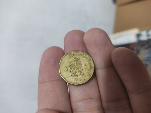 Moneda De 50 Centavos Con Error De Acuñación 1893