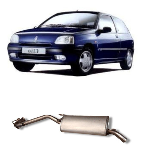 Silenciador Trasero Renault Clio Nafta -diesel (94-01)