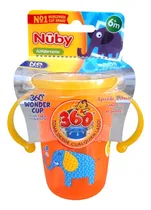 Comprar Vaso Nuby 360 Wonder Con Asas 68024wo Anti Derrame 6m+ Tapa