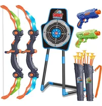 Comprar Juego De Tiro Al Blanco Arcos Flechas Pistolas Y Luces Led