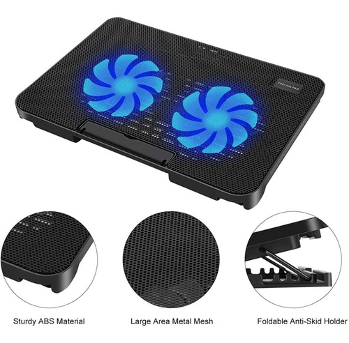 Base Cooler Para Notebook N99 Con 2 Ventiladores