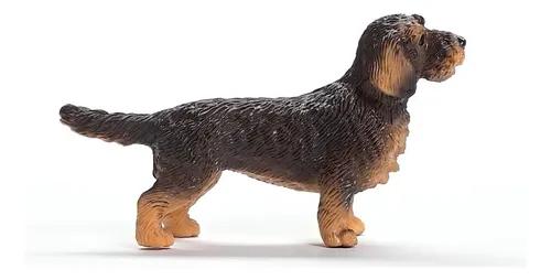 Figura Coleccionable Perro Teckel Pintada A Mano Schleich