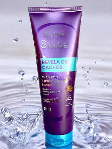 Shampoo Siáge Revela Cachos