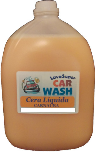 Cera Para Autos Liquida Carnauba Bidon De 5 Kilos