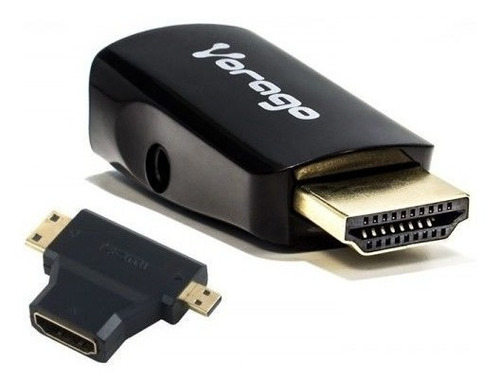 Convertidor Vorago Adp-208 Hdmi A Vga Audio Micro Hdmi Mini 