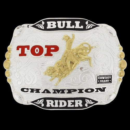 Fivela De Rodeio Cowboy Brand Top Champion 20432