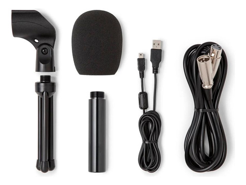 Microfone Dinâmico Samson Q2u - Xlr/usb