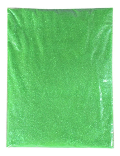 Glitter Especial Diversas Cores Pacote De 500g Cor Verde Neon