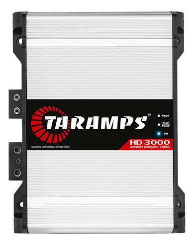 Modulo Taramps Hd 3000 2 Ohms Amplificador 3000w Potencia 3000 2ohms Som Automotivo