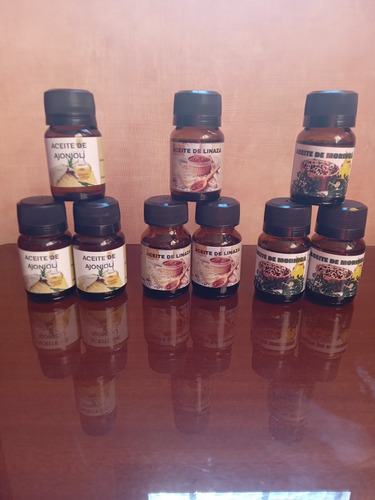 Aceites Esenciales. Linaza, Ajonjoli Y Moringa