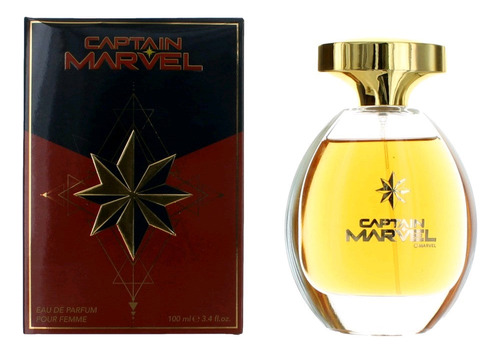 Perfume Marvel Captain Marvel Eau De Parfum 100ml Para Mulhe