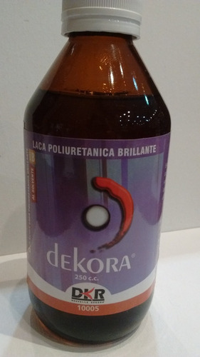 Dekora Laca Poliuretanica Al Solvente 500ml