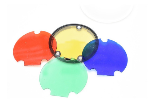 Imagen 5 de 8 de Difusor Domo P/ Flash Panal Abejas Filtros Colores Magnetico
