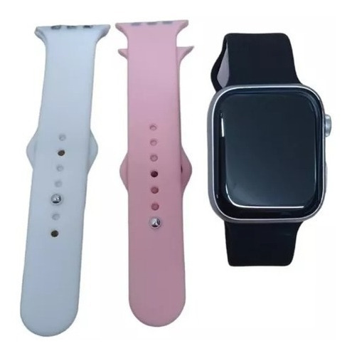 Imagen 6 de 7 de Smartwatch Noga Reloj Inteligente Ng-sw11 +2 Mallas Silicona