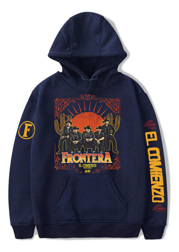 Sudaderas Con Capucha Grupo Frontera Gf 2023 World Tour Merc