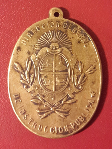 Medalla Dir Instrucción Pública Premio Al Estudio, Ne198