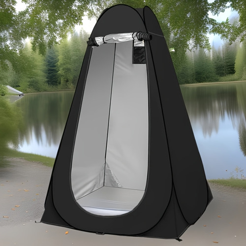 Carpa De Ducha Plegable Con Privacidad Para Exteriores