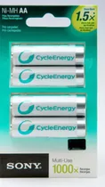 Comprar Pila Recargable Sony Cycle Energy Nh-aaa-b4rn