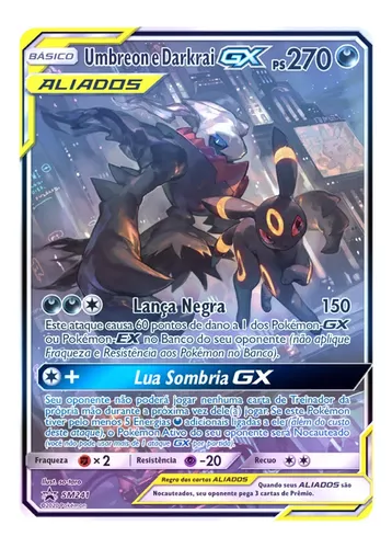 Box Poderes de Aliados - Umbreon e Darkrai-GX - Epic Game - A loja