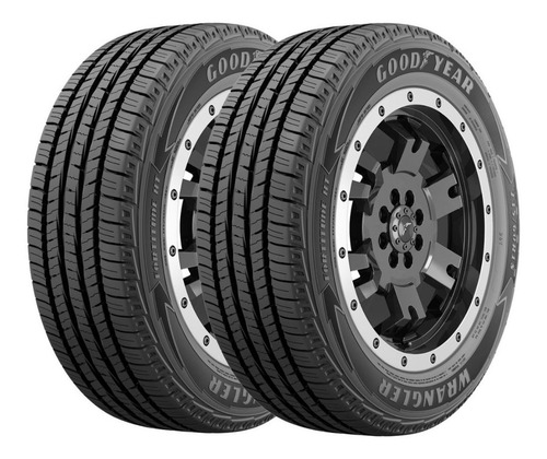 Kit 2 Pneu Fiat Strada 205/70r15 Wrangler Fortitude Goodyear