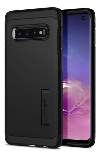 Funda Spigen Tough Armor Para Galaxy S10 Negro