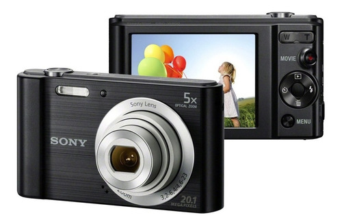 Câmera Digital Sony W800 Cyber Shot 20.1 Mp Tela Lcd Hd