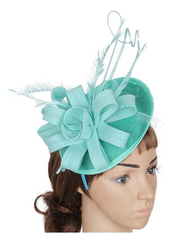 Sinamay Fascinator Flor Derby Sombrero Boda Novia