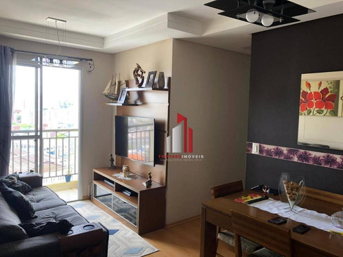 Apartamento Com 2 Dormitórios À Venda, 49 M² Por R$ 355.000,10 - Vila Siqueira (zona Norte) - São Paulo/sp - Ap0307
