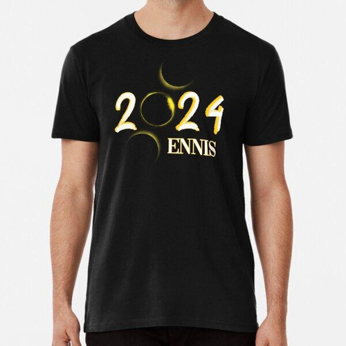 Remera Fases Del Eclipse Solar De 2024 En La Edición Ennis A