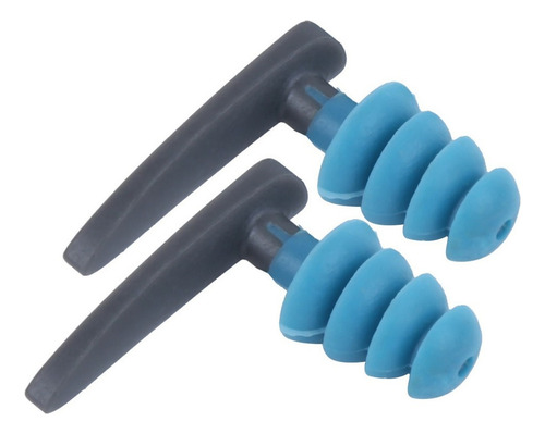 Tapones De Buceo 2pcs Elástico Suave Impermeable Profesional